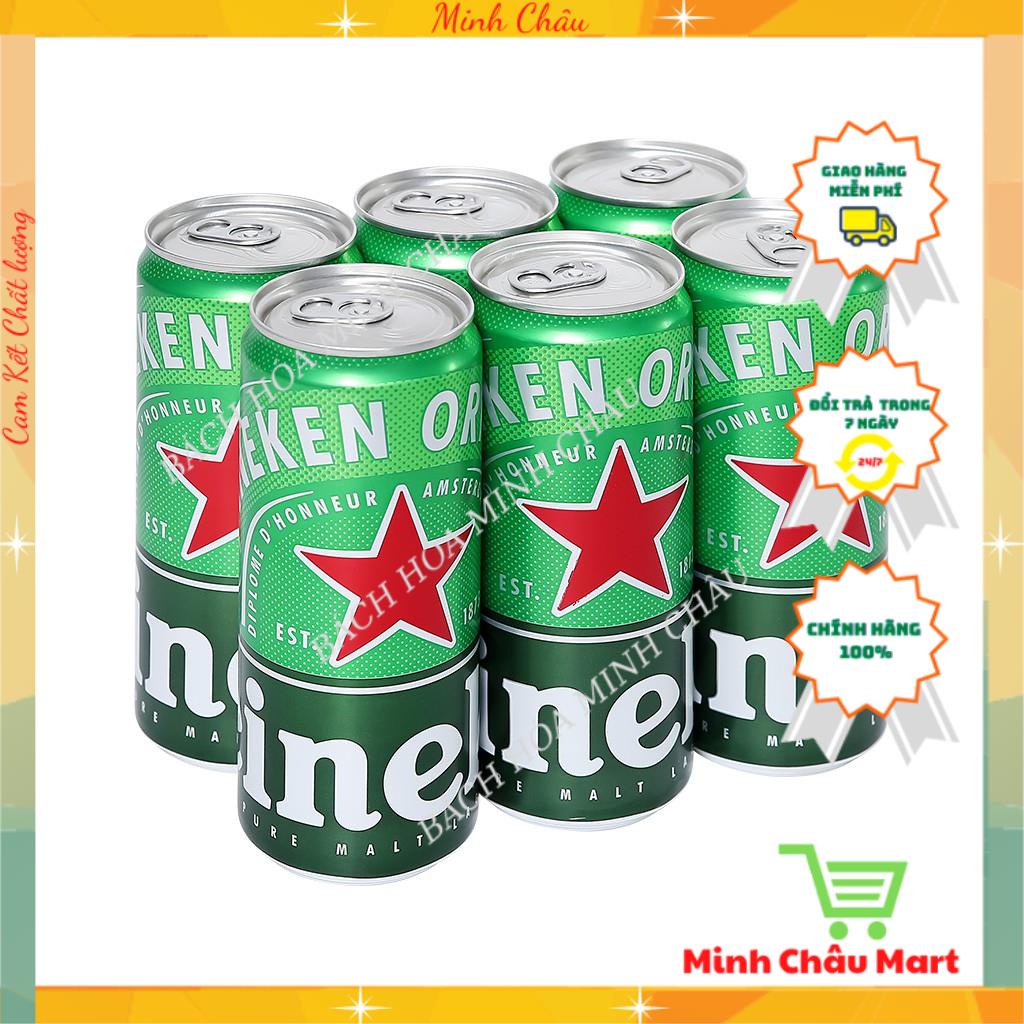 Bia Heineken Sleek 330ml Lon Cao