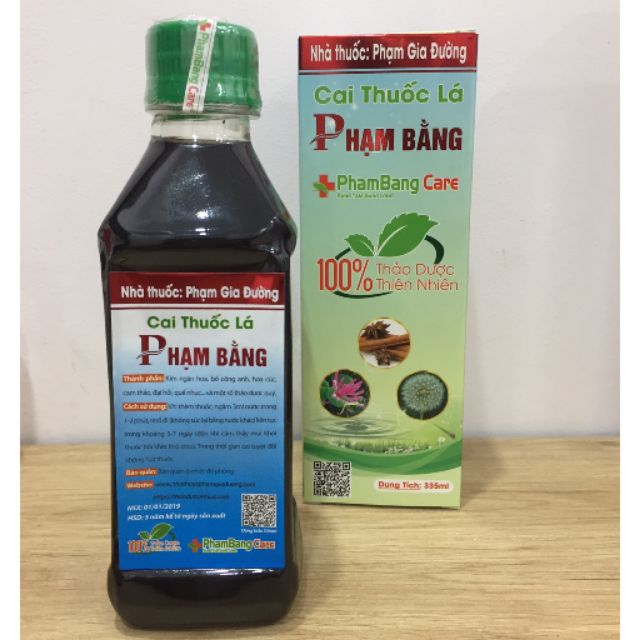 [Nhà Thuốc Phạm Công Bằng ] Cai Thuốc Lá Phạm Bằng