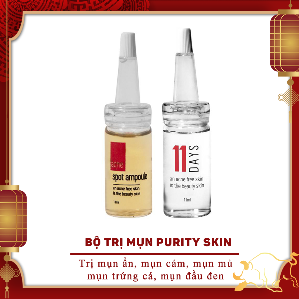 Serum Purity Skin 22Ml Giúp Loại Trừ Mụn Hoàn Toàn