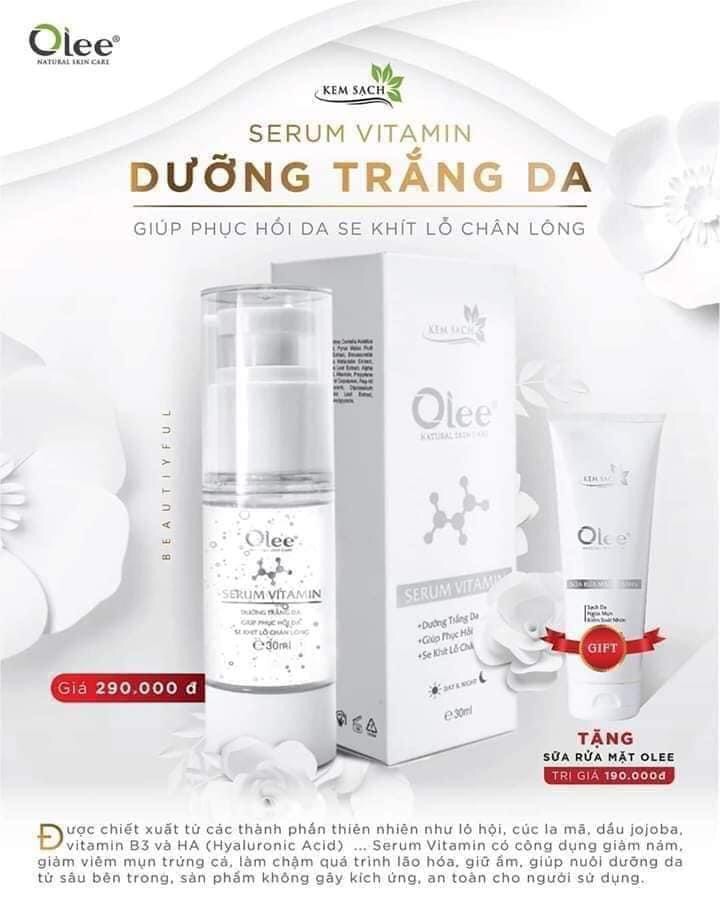 Srum Olee Tặng Tẩy Tế Bào Chết