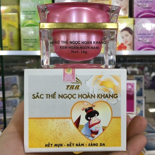 Kem Sắc Thể Ngọc Hoàn Khang Ngăn Ngừa Nám 18G