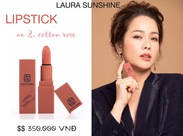 Ưu Đãi Chính Hãng. Son Laura Sunshine Nhật Kim Anh Số 02 Màu Cam Đất