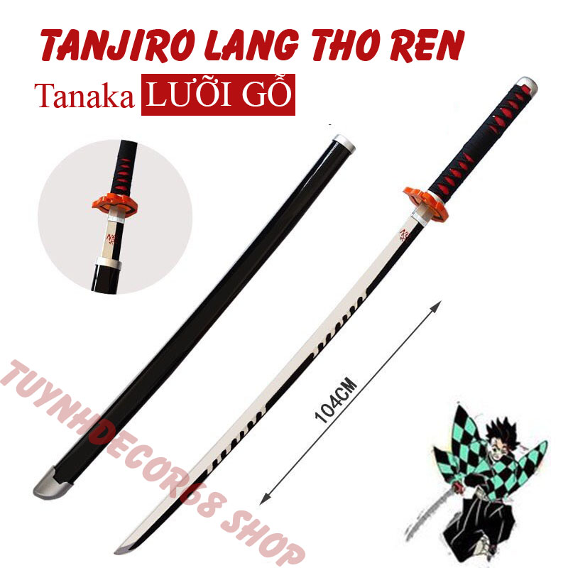 Tặng kệ và Freeship Kiếm Kimetsu no yaiba Kiếm Regoku Kiếm Tanjiro Kiếm Zennitsu Phong trụ Thủy trụ 