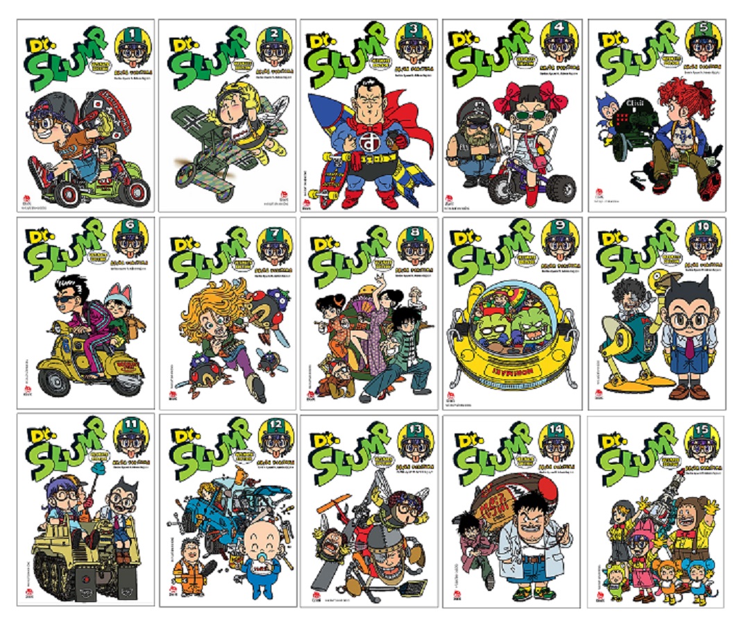 Combo Dr. Slump Ultimate Edition: Từ Tập 1 Đến Tập 15 (Bộ 15 Cuốn)