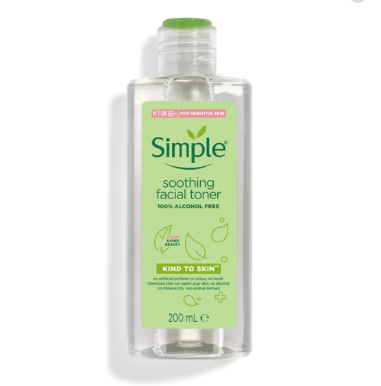 Nước Hoa Hồng Simple Kind To Skin Soothing Facial Toner