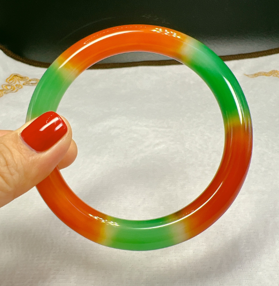 Vòng tay nữ đá mã não tứ quý cao cấp hàng chuẩn đẹp đủ Ni tay