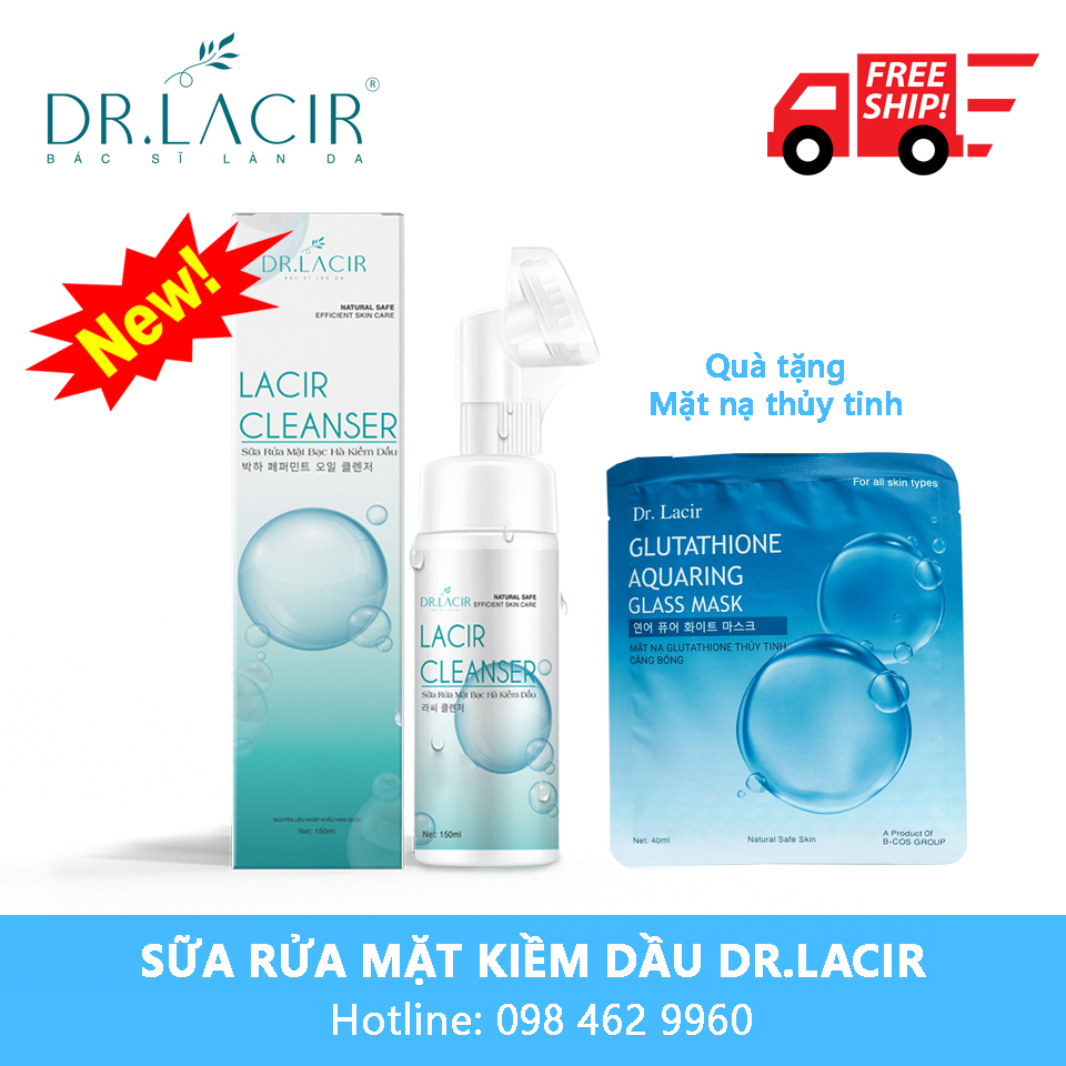 Sữa Rửa Mặt Kiềm Dầu Dr Lacir