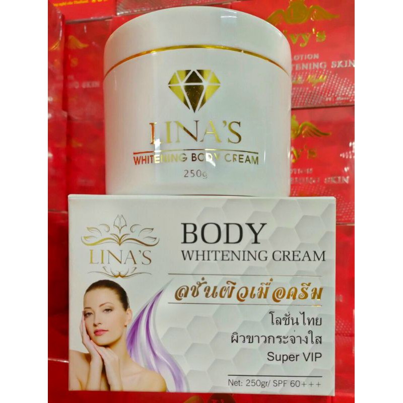 Kem Dưỡng Trắng Da Body Lina’s Chính Hãng Thái Lan