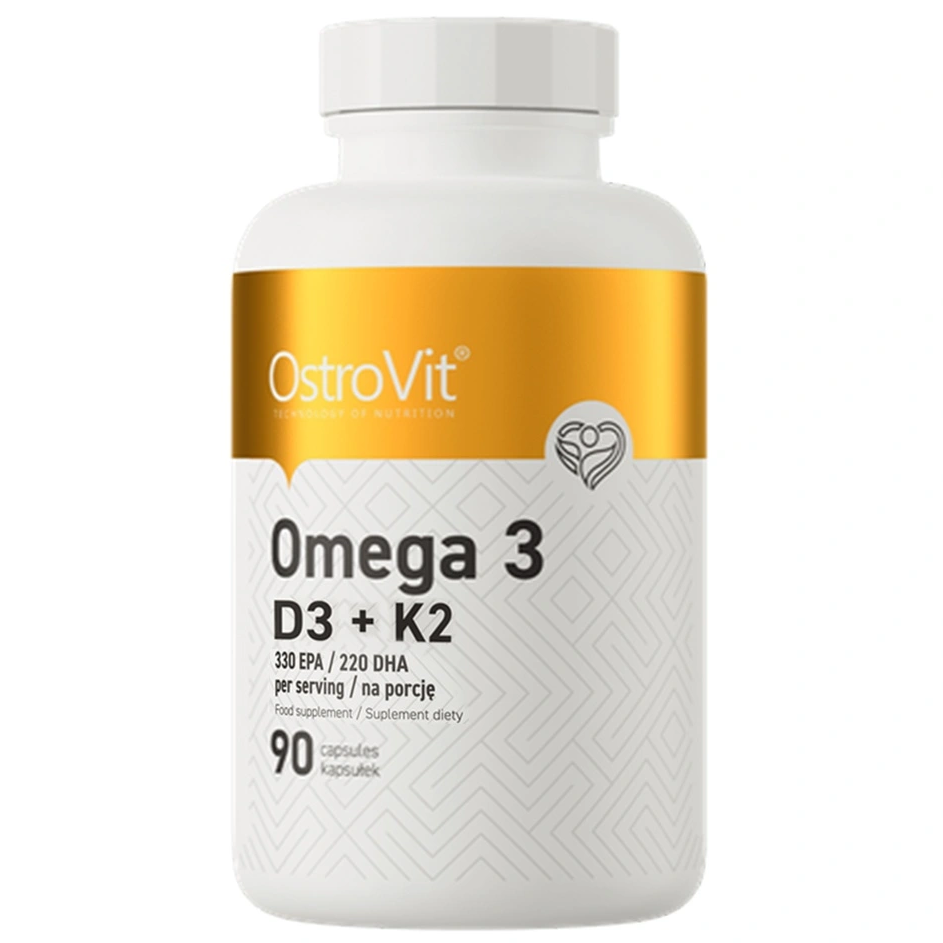 [CHÍNH HÃNG] Viên Dầu Cá Ostrovit Omega 3 D3 + K2 - Mọi Dưỡng Chất Cho 1 Cơ Thể Khỏe Mạnh