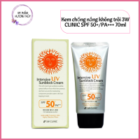 Kem chống nắng không trôi 3W CLINIC SPF 50+/PA+++ 70ml