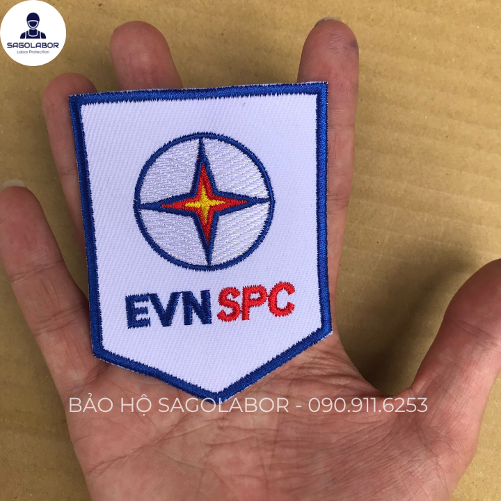 Logo thêu áo điện lực EVN SPC NPC CPC HCMC