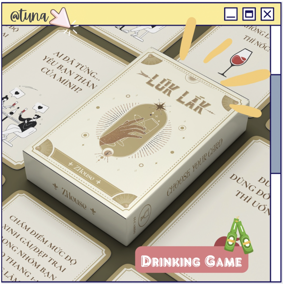 Drinking Game Bạn Bè Bộ Bài Truth Or Dare Cho Nhóm Bạn Board Game Gắn Kết Tình Cảm Anh Em