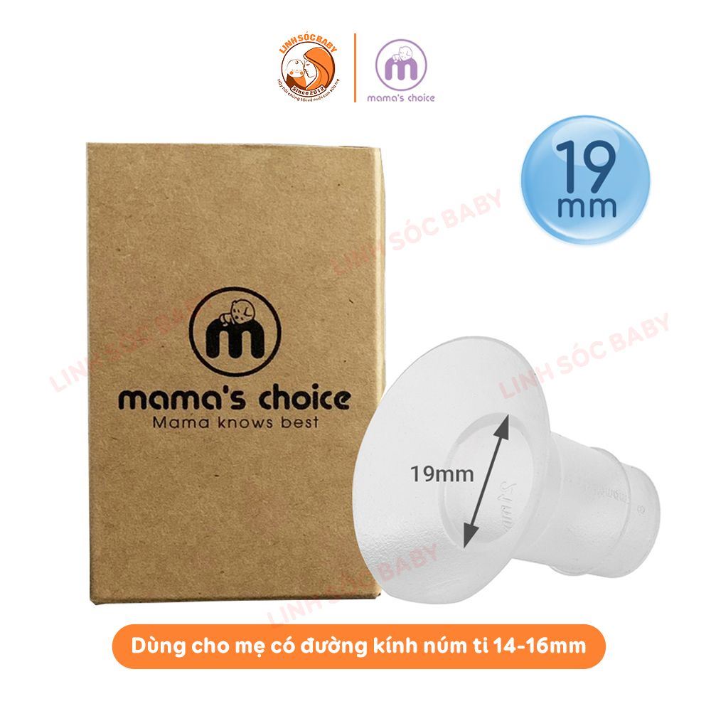 Trợ Phễu Silicone Mamas Choice NewFit | Đệm Giảm Hạ Size PhễuCup Hút Sữa 15-17-19-21mm
