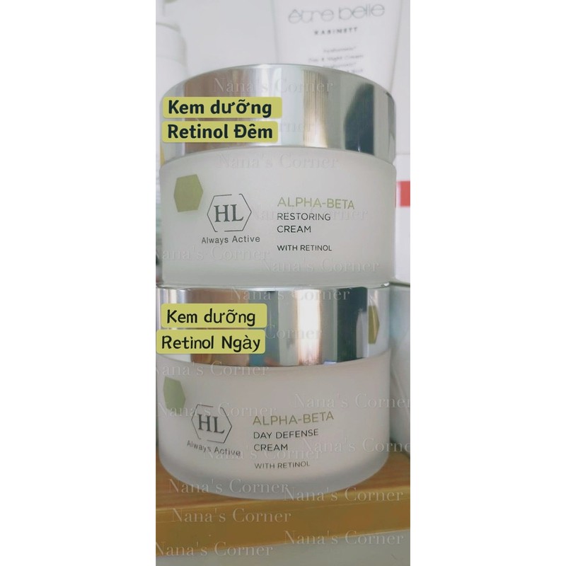 [Hcm]Kem Dưỡng Trẻ Hoá Da Ban Ngày Hl Alpha Beta Defense Cream Retinol