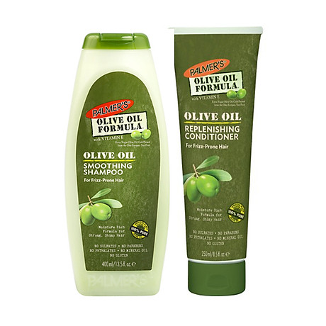 Bộ Dầu Gội 400Ml Và Dầu Xã 250Ml Nuôi Dưỡng Ngăn Rụng Tóc Bảo Vệ Da Dầu Olive Palmer S Olive Oil Formula