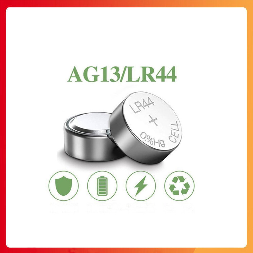 Pin cúc áo AG13 LR44 L1154 pin xe đồ chơi ALKALINE BATTERY 1.55V