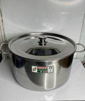 Nồi inox Tithafac sử dụng được mọi loại bếp SIZE LỚN (32CM - 40CM) nồi inox cao cấp - dụng cụ nhà bếp