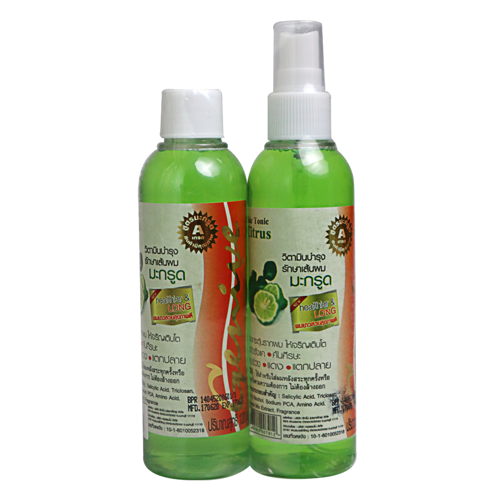 [Hcm]Combo Tinh Dầu Bưởi Kích Thích Mọc Tóc Hair Tonic Citrus 180Ml