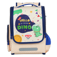 Balo học sinh SAKOS KID JOLLY - Chất liệu cao cấp Siêu nhẹ Chống gù Màu sắc bắt mắt Họa tiết đáng yêu.