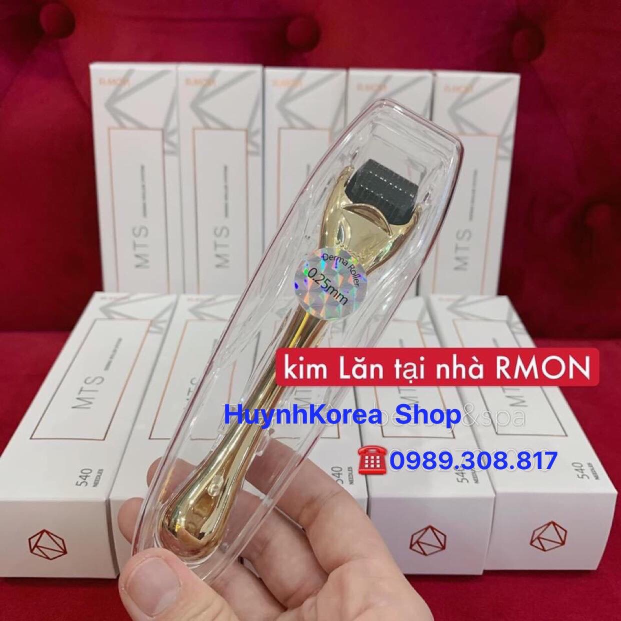 Cây Kim Lăn Tại Nhà Rmon Hàn Quốc 540 Đầu Kim Xách Tay