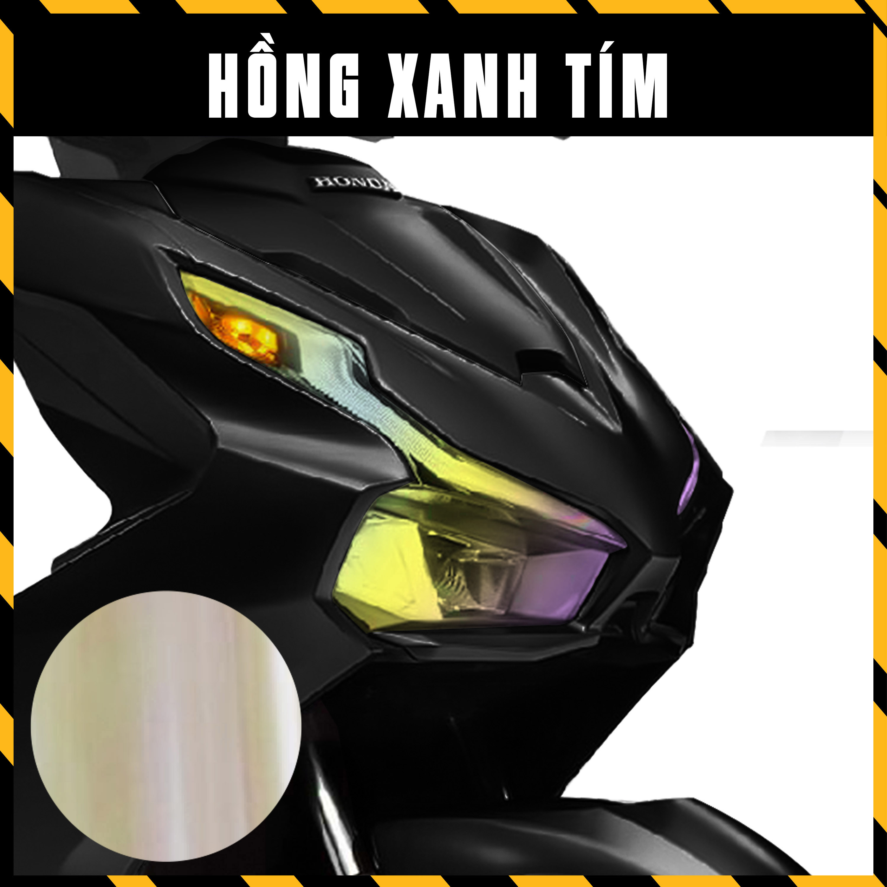 Film Dán Choá Đèn Titan Đổi Màu Xe Airblade 2020 - 2021 - 2022 | Decal Tem Chuyển Màu Dán Đèn Xe Air