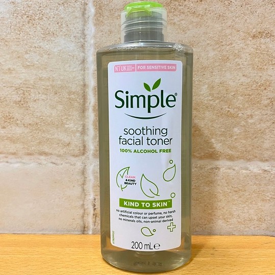 [Mẫu Mới Nhất] Toner Simple 200ml - Toner Cho Da Nhạy Cảm Và Da Mụn