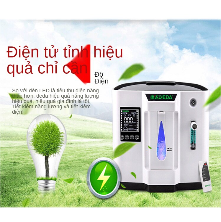 Máy Tập Trung Oxy Di Động Dành Cho Ô Tô Tại Nhà Ddt - 1A