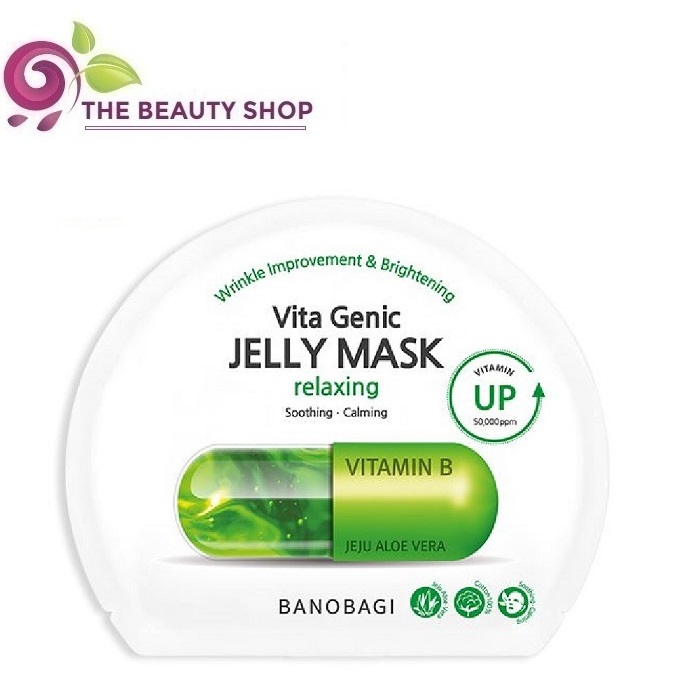 [Hcm]Mặt Nạ Banobagi Làm Trẻ Hóa Và Phục Hồi Da Vita Genic Relaxing Jelly Mask 30Ml