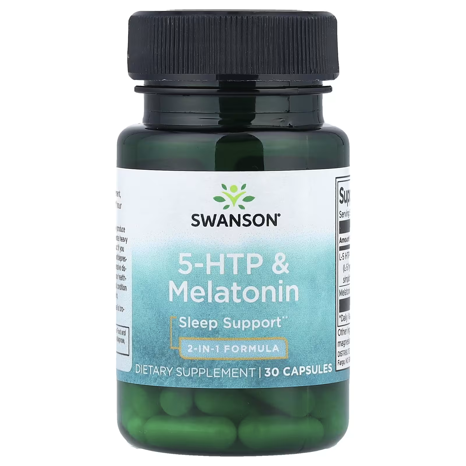 Swanson 5-HTP (50mg) & Melatonin (3mg). Hỗ trợ giấc ngủ | 5htp 100mg | melatonin 0.5mg / 1mg / 3mg