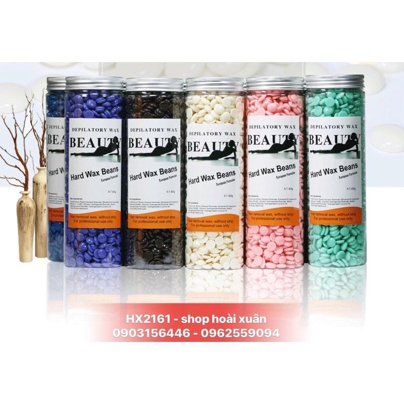 [HCM]Sáp wax lông hạt đậu - wax lông toàn thân - hard wax bean - HX2161