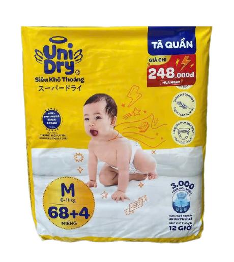 [HCM]Tã quần Unidry M68+4/ L68/ XL68+4/ XXL68+4