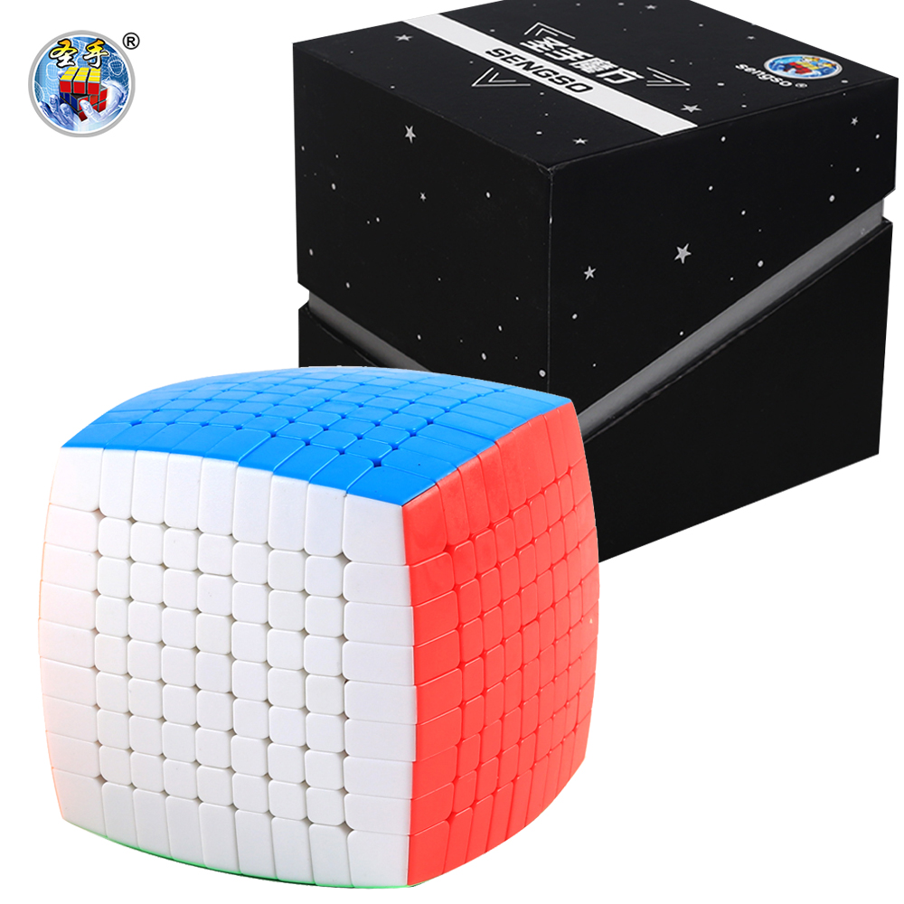 SENGSO Rubik chính hãng khối Rubik Độ khó cao loạt khối ma thuật 8x8 9x9 10x10 11x11+ Rubik chơi trẻ em trò chơi trí óc magic cube