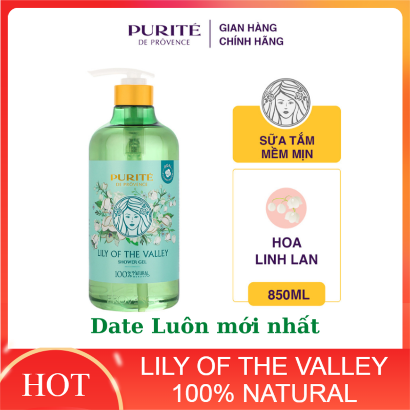 Sữa Tắm Purité Chiết Xuất Hoa Lily 850Ml