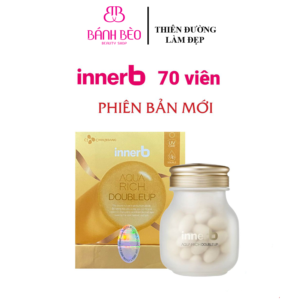 [HCM]Viên Uống Cấp Nước Collagen Innerb Aqua Rich Hàn Quốc (hộp 70 viên)