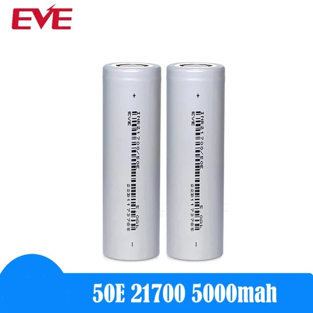 Cell pin EVE 50E 5000mAh Cell 21700 EVE 50E 5000mAh