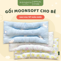 Gối MOONSOFT cho bé Mangata Bedding vỏ gối và ruột gối thiết kế cho bé mẫu giáo mầm non mát lạnh thấm hút mồ hôi