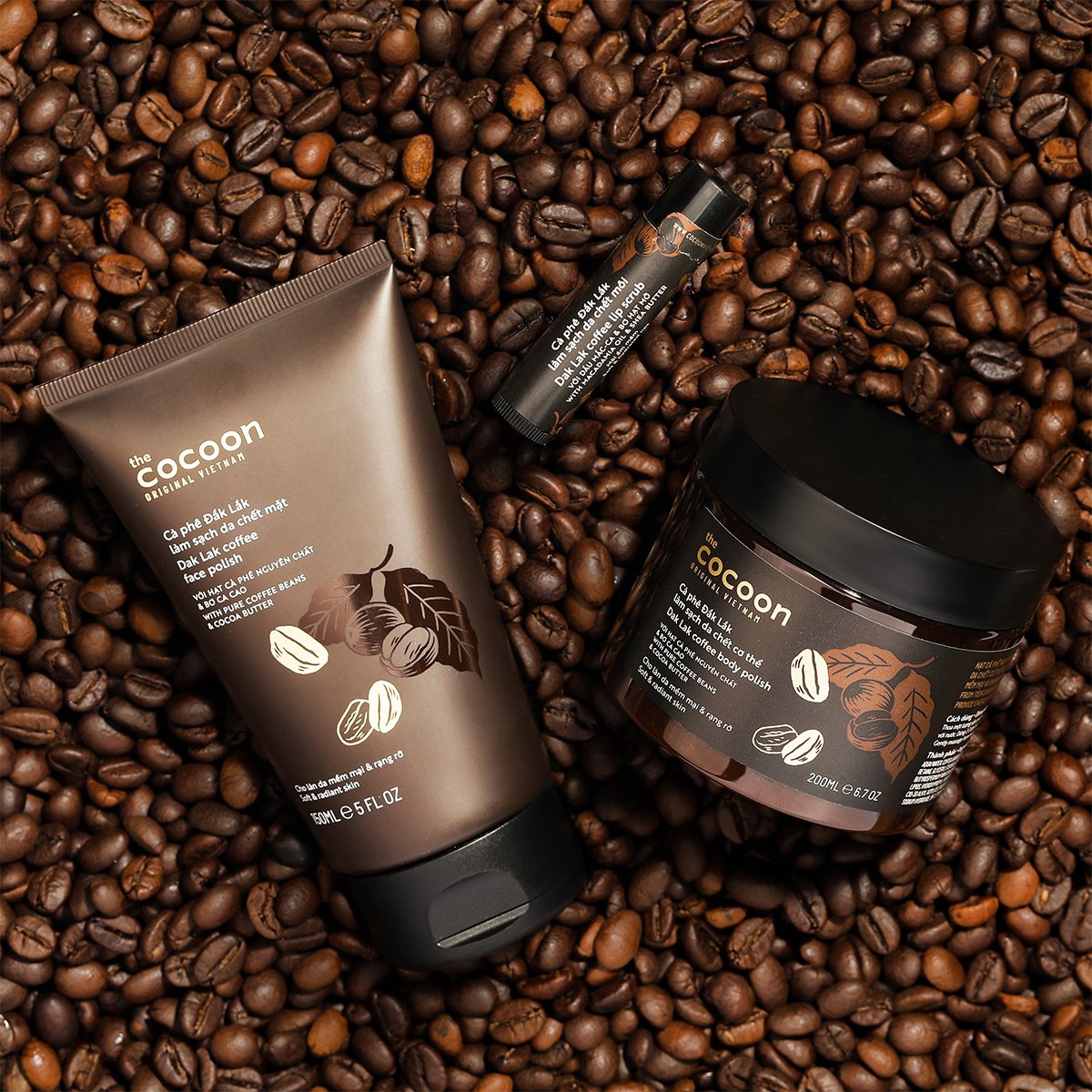 Tẩy Da Chết Cocoon - Cà Phê Đắk Đắk Làm Sạch Và Mịn Da