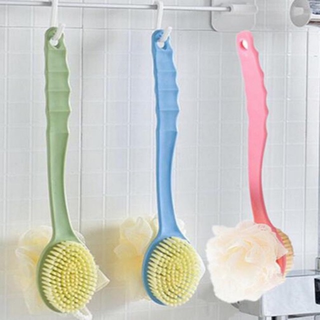 Cọ Lưng Kèm Bông Tắm Tiện Dụng (Sp000755)