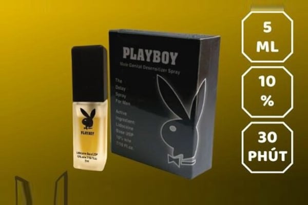 [HCM]Xịt Play Boy New 5ml nhập khẫu Hoa Kỳ giúp ông tự tin hơn