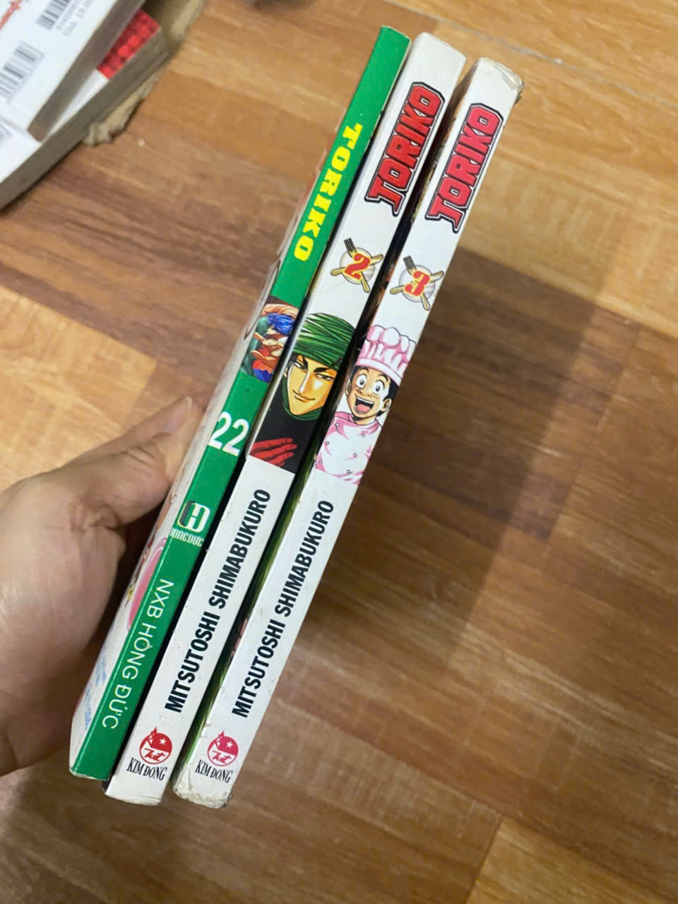 Combo truyện tranh cũ Toriko