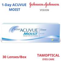 1-Day ACUVUE MOIST  with LACREON 30 Lenses Kính áp tròng 1 ngày