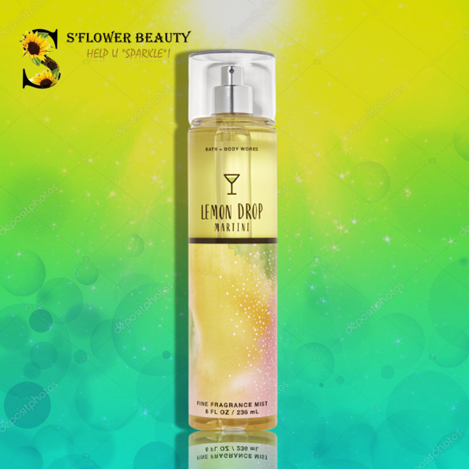 ? Lemon Drop Martini | Bst Tutti - Fruity | Xịt Thơm Nước Hoa Toàn Thân Bath & Body Work Fine Fragrance Mist (236Ml)