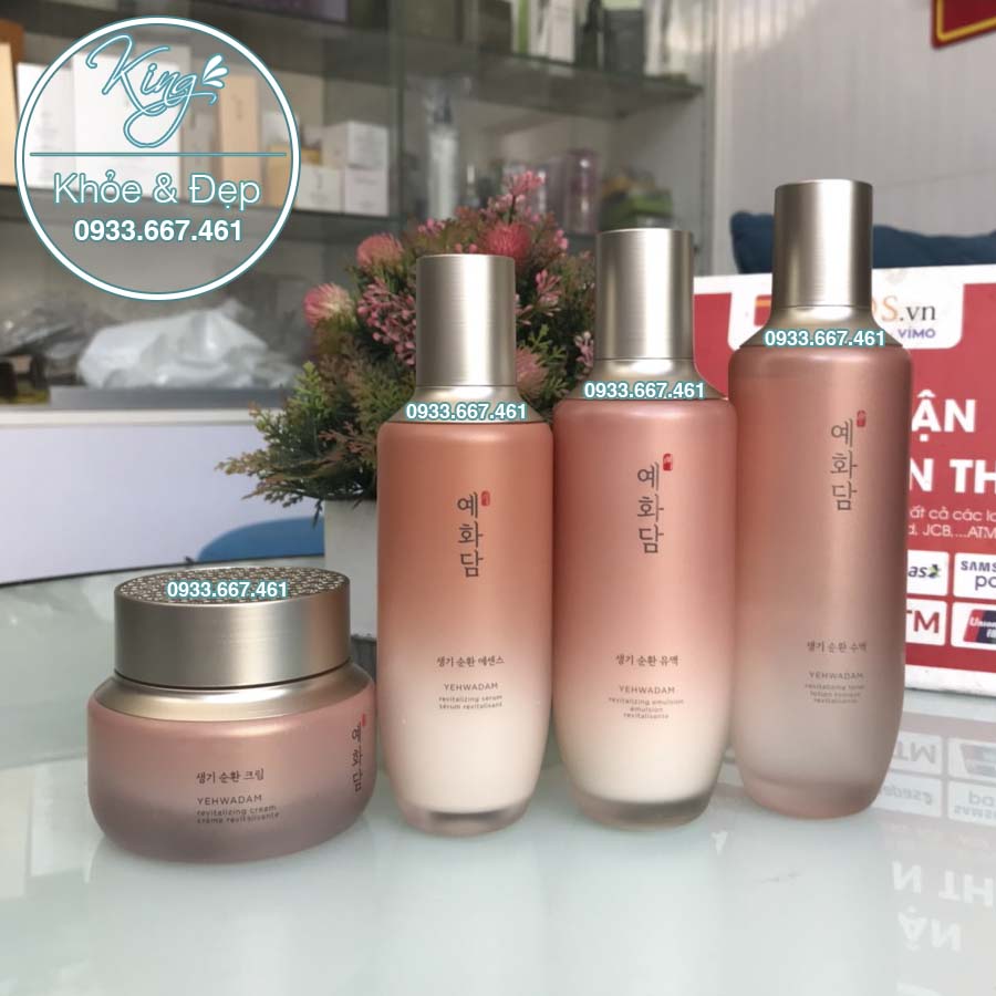 [Hcm]Bộ Dưỡng Trắng Da Yehwadam Revitalizing
