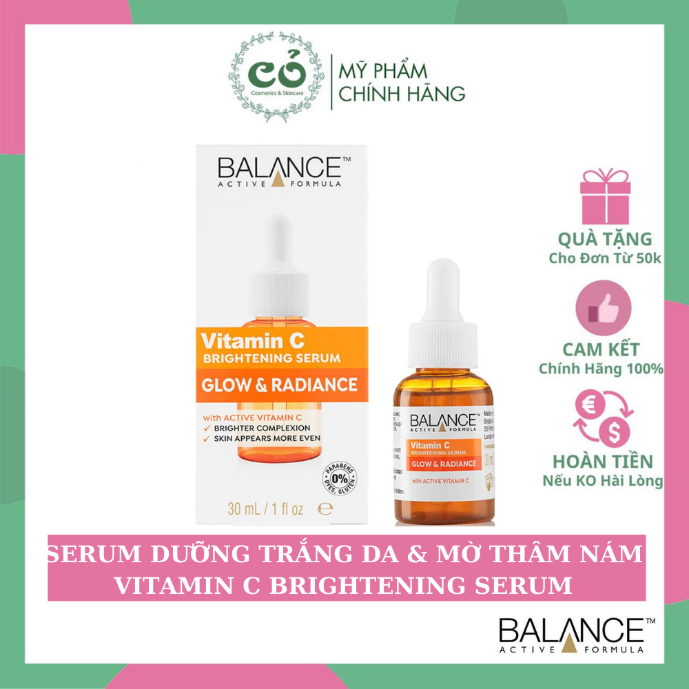 [Hcm]Tinh Chất Balance Vitamin C Brightening Serum Cam Kết Sản Phẩm Đúng Mô Tả Chất Lượng Đảm Bảo An Toàn Cho Người Sử Dụng