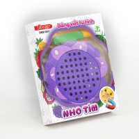 Đồ Chơi Duka: Bảng viết từ tính - Nho Tím - Táo Đỏ - Thanh Long