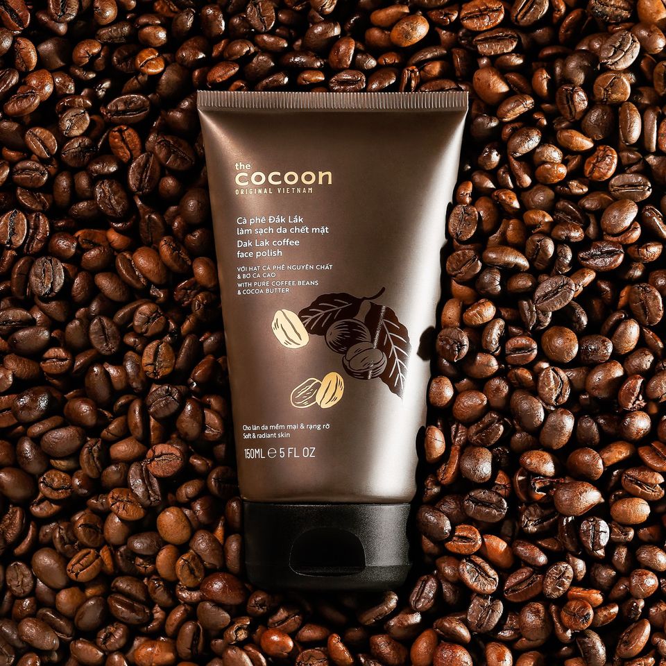[HCM]Tẩy tế bào chết cho da mặt cà phê Đăk Lăk Cocoon thơm thuần tự nhiên 150ml