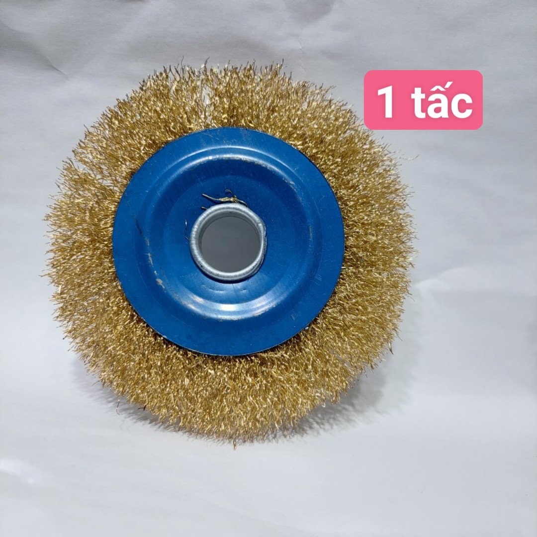 Bánh cước đánh rỉ sét loại 1 tấc /1 tấc 2/1 tấc 5 Đĩa cước gắn máy mài đĩa cước đánh rỉ sét các loại