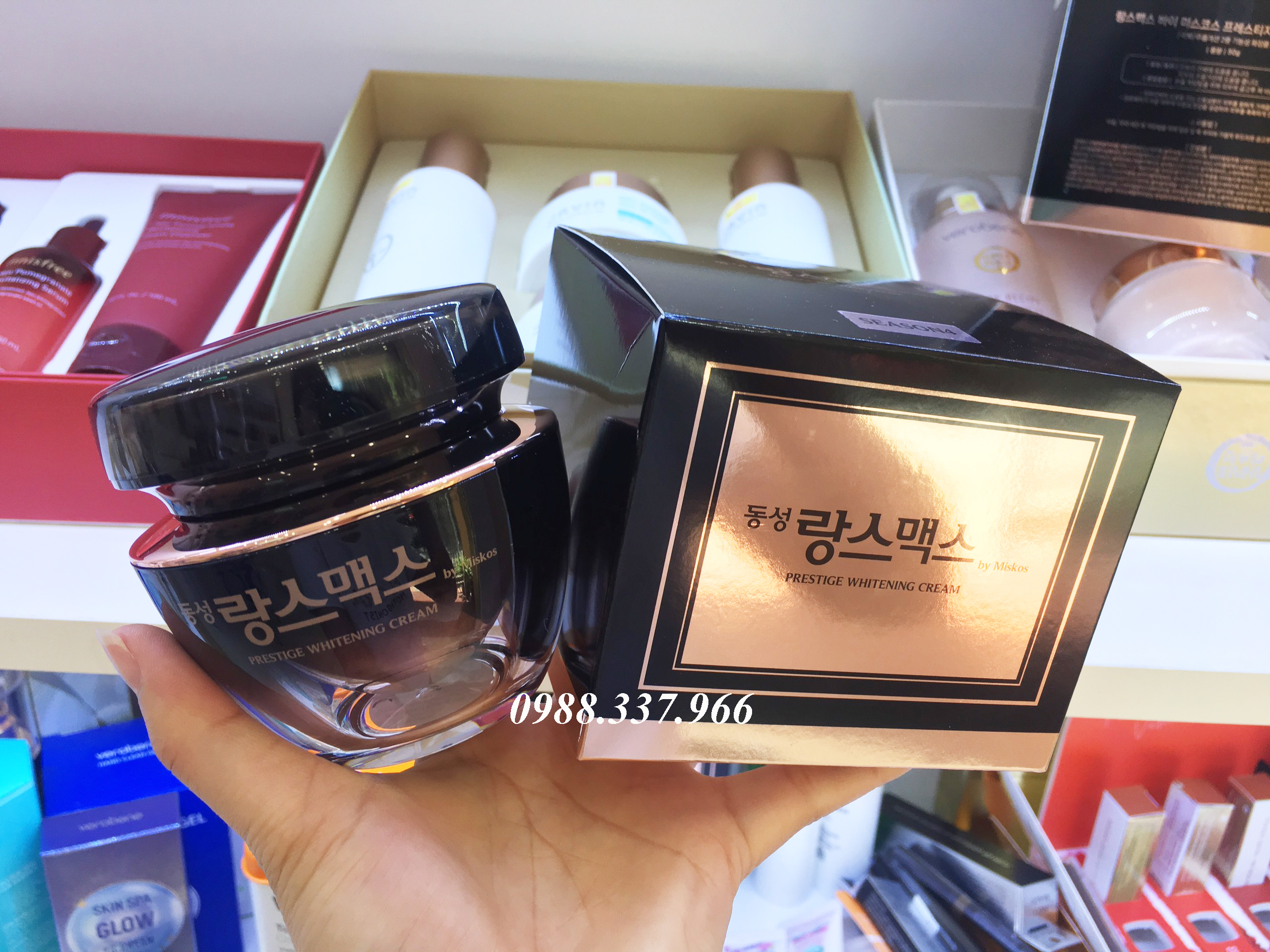 Kem Dưỡng Trắng Da Dongsung Prestige Whitening Cream