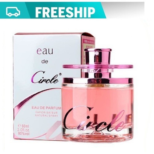 [HCM]Nước Hoa Nữ Eau de Circle Màu Hồng Quyến Rũ Gợi Cảm - Cam Kết Chính Hãng