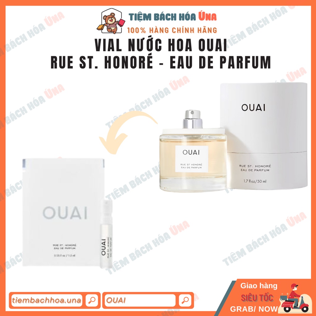 Vial mẫu thử nước hoa OUAI Rue St. Honoré - Eau de parfum